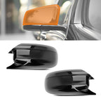 2X Mirror Cover Assembly for Dodge Charger Chrysler 300 (2011–2023) Black ABS