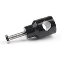 Handle Bar Riser Mounting Clamps for Motorcycle Bike 7/8" (Black)