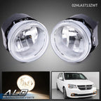 Clear Lens Bumper Fog Lights for Dodge Grand Caravan (2011–2017)