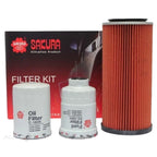 Oil Air Fuel Filter Service Kit 6cyl 2.8L RD28T for Patrol GQ (1994 - 1997)