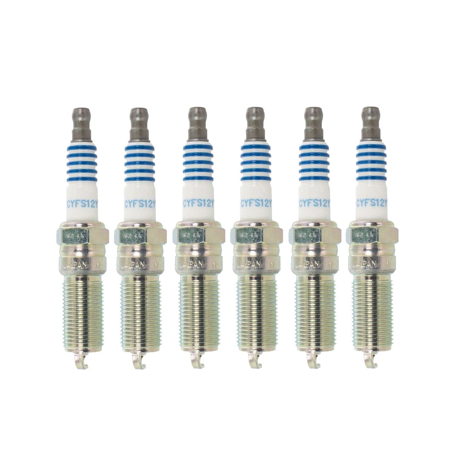 Set of 6 Iridium Spark Plugs for Ford Infiniti Lincoln Nissan V6 (OEM)