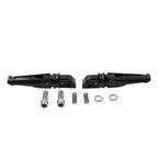 Rear Passenger Foot Pegs Black for Daytona 675, 955i, Tiger 1050 (2006-2017)