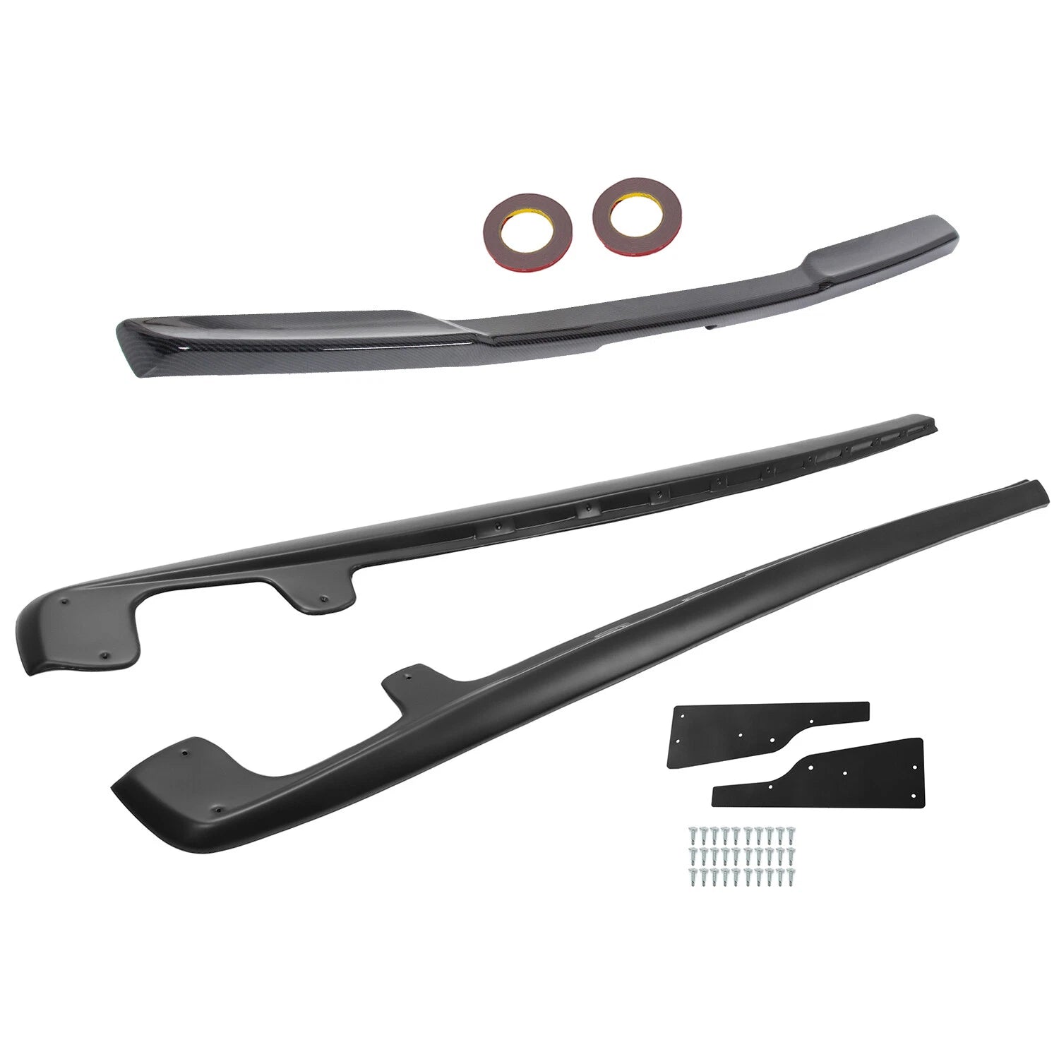 ZR1 Style Side Skirts & Rear Trunk Wing Spoiler for Corvette C6 (2005–2013)