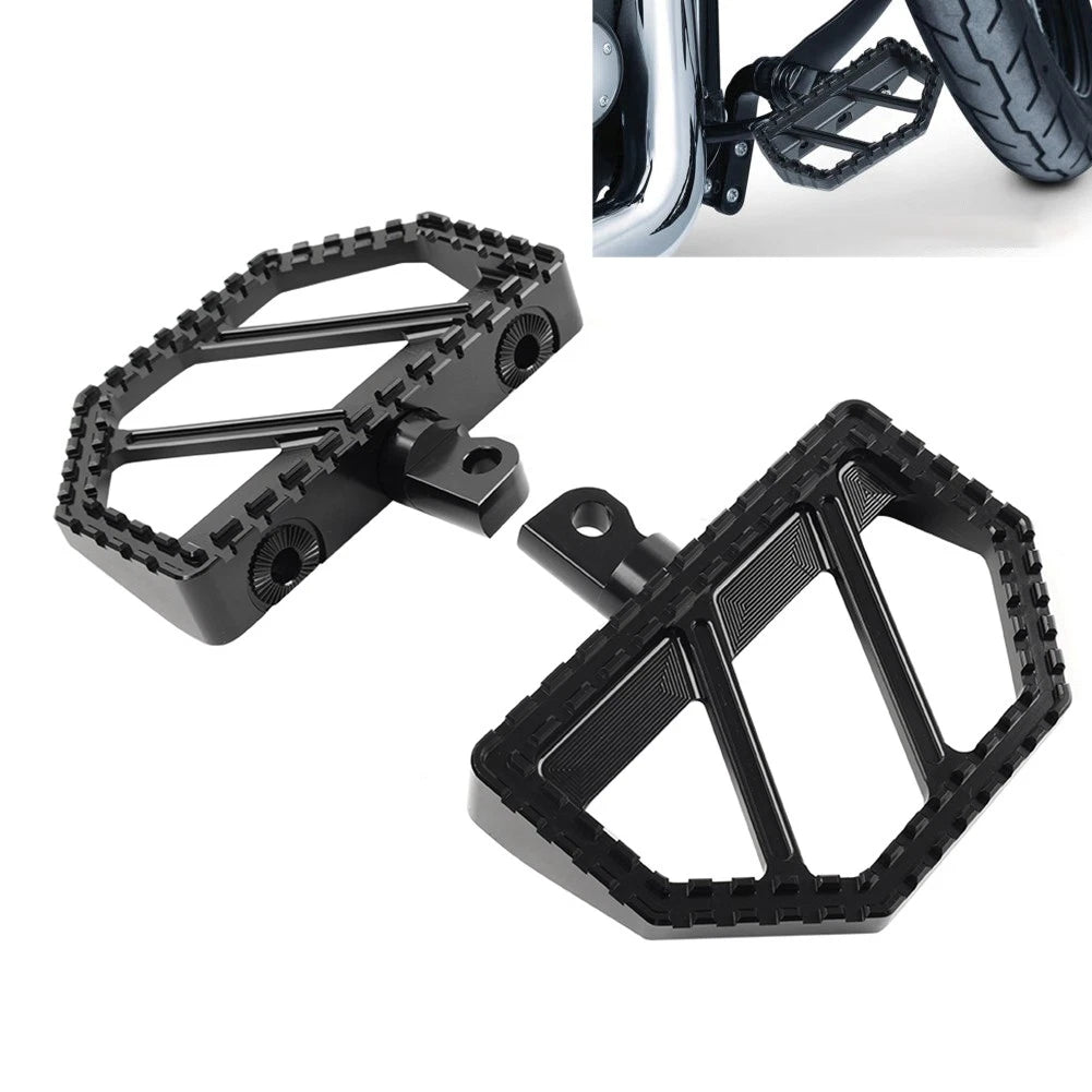 Floorboards Foot Pegs for Harley Touring Sportster XL 883 Dyna Softail (2000–2023)