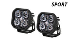 Sport LED Pods SS3 Stage 3 3 Inch White Combo with ABL for Diode Dynamics