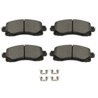 4X Front Metallic Brake Pads for Subaru Outback (2020–2022)