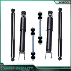 Set of 4 Shock Absorbers and Sway Bars for Chevy GMC Silverado Sierra 1500