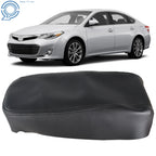 Leather Console Armrest Cover for Toyota Avalon (2013–2018) Black Stitch