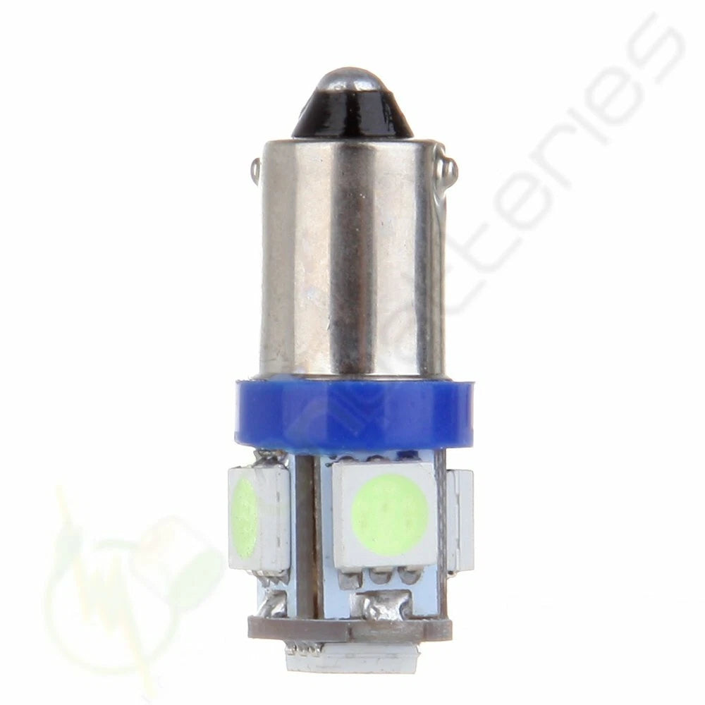 2X H6W Q65B 5-5050-SMD LED BA9S Map/Dome Light Bulbs for Universal