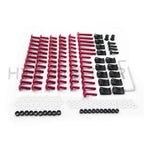 Fairing Bolt Kit for Honda (CNC Alloy, Red)