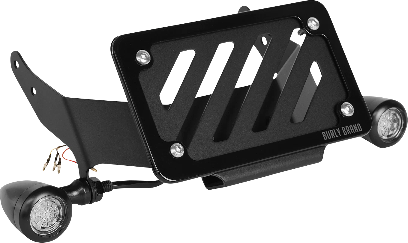 Burly Brand License Plate Mount for Fender B13-3000TFB (Rear)