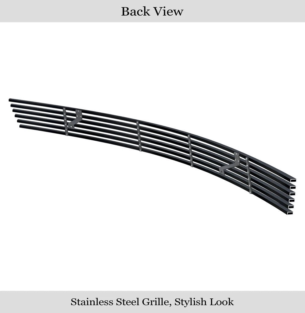 Stainless Black Billet Grill Insert for Chevy Camaro SS/LS/LT (2014-2015)