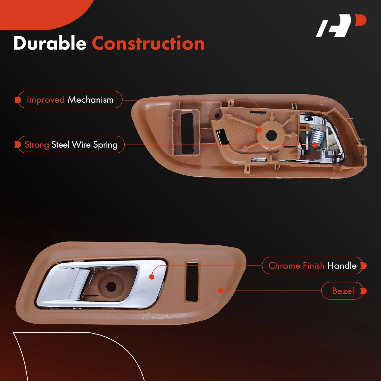Front Left Interior Door Handle for Ford Taurus (2010-2012)