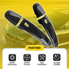 Carbon Fiber Door Handle Cover Trim for Chevrolet Camaro (2016–2023)