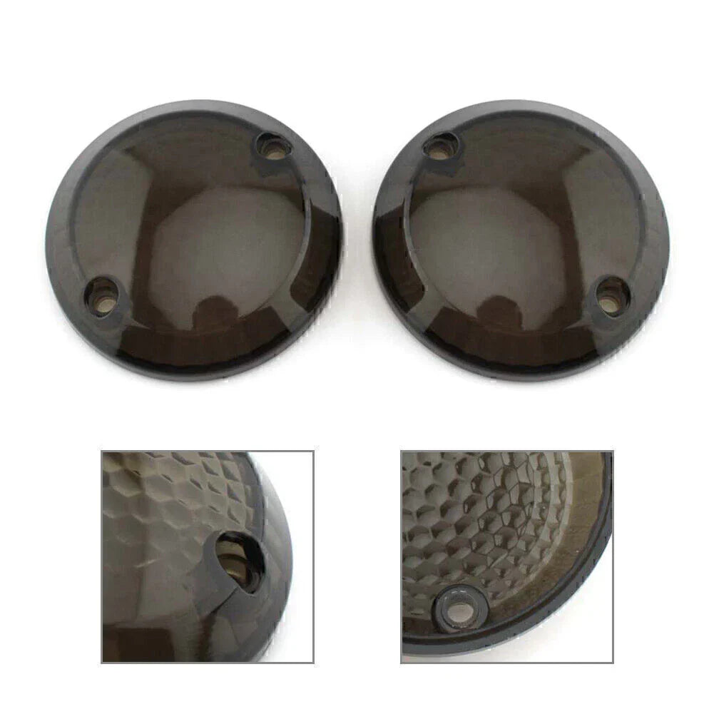 Motorcycle Turn Signal Light Lens Covers for Suzuki Intruder 1400, VX800