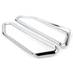 Motor Gloss Chrome Front Light Trim Accents for Honda Goldwing GL1800 (2018-2023)