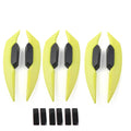 Yellow Fairing Winglets Side Spoiler Deflector Air Wings for Motorcycle