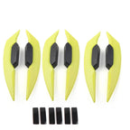 Yellow Fairing Winglets Side Spoiler Deflector Air Wings for Motorcycle