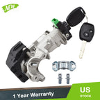 Ignition Switch Lock Cylinder for Honda Civic (2006–2011) w/2 Keys
