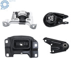 Set of 4 Engine Motor & Transmission Mounts for Mazda 3 (2004-2009)