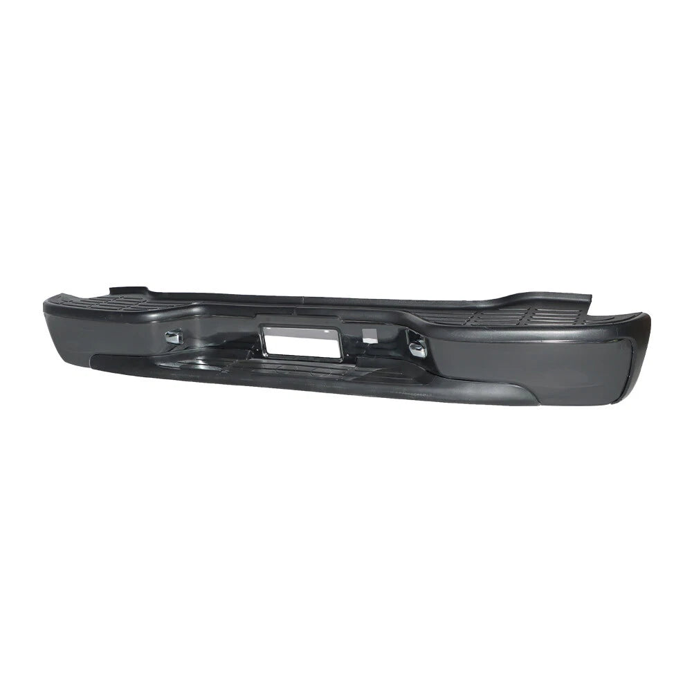 Black Steel Rear Step Bumper for Chevrolet Tahoe Suburban GMC Yukon (2000–2006)