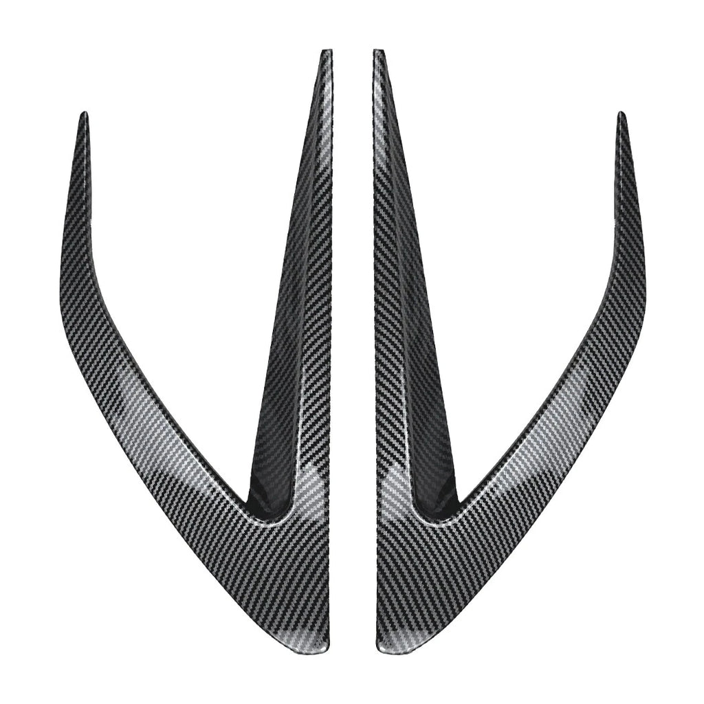 Carbon Look Front Vent Trim Fin Canards for Mazda MX-5 Miata (2016–2023)