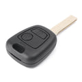 Button Smart Key Fob Shell Cover for Peugeot 206 307 (2000-2007)