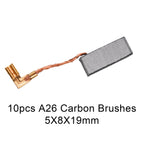 10PCS Carbon Brushes for Electric Motor Tool Repair