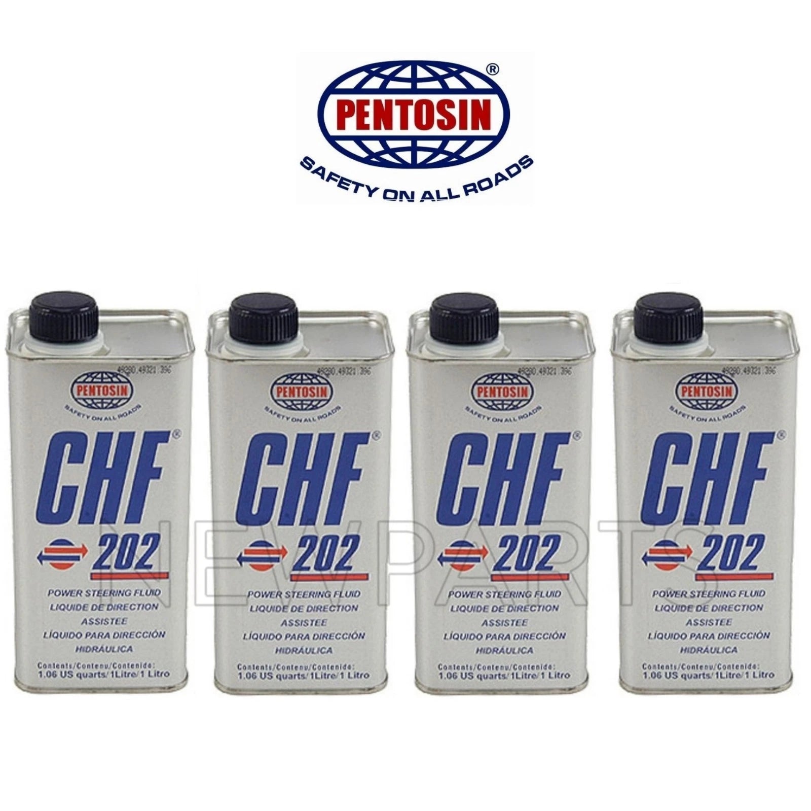 4 Liters Power Steering Fluid Synthetic CHF202 for