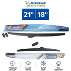 Set of 2 Wiper Blades for Dodge Neon (1995–1999) - 21"/18"