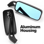 Black Side Mirrors for Harley Street Glide, Electra Glide CVO (2014–2023)