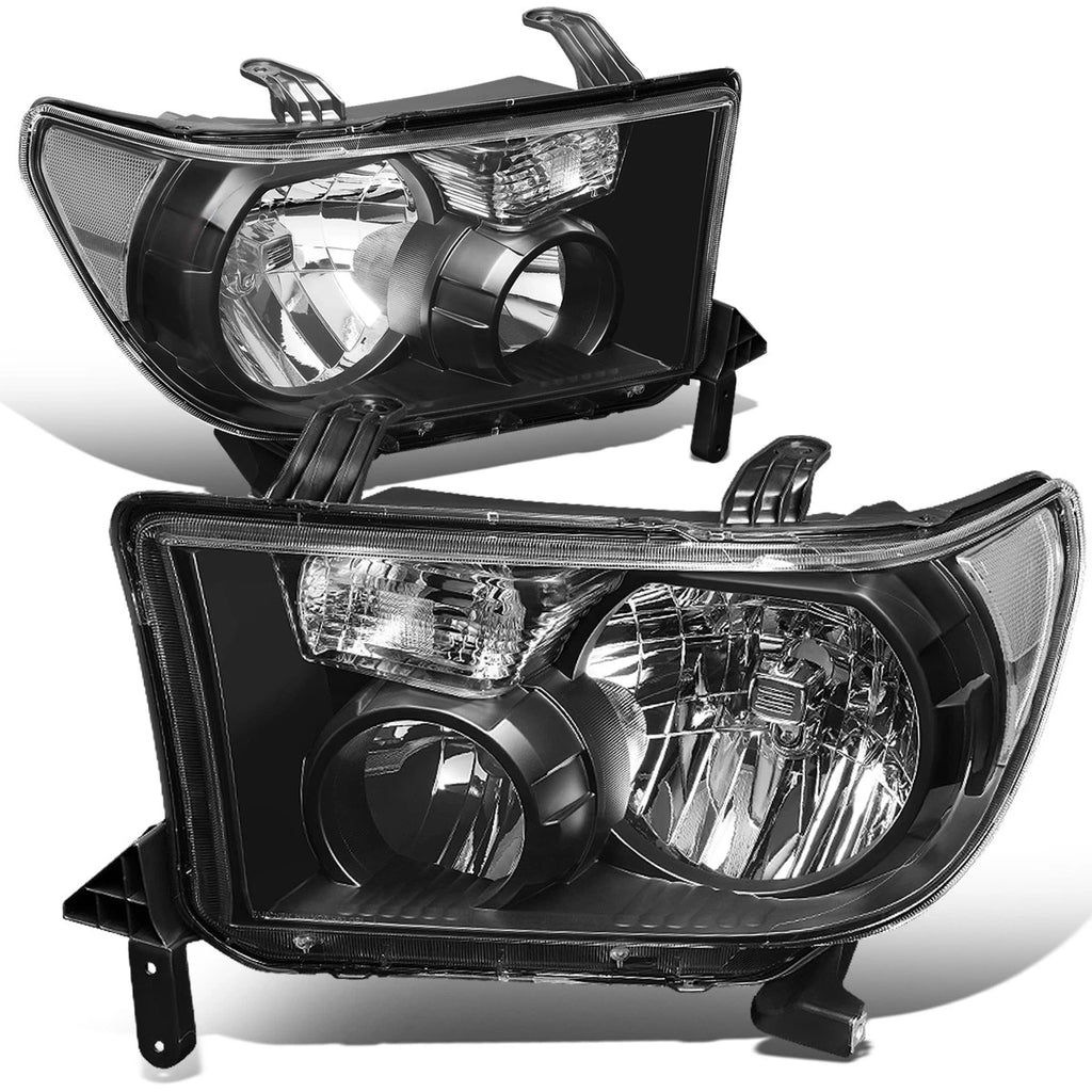 Pair of Headlight Lamps for Toyota Sequoia Tundra (2008–2017)