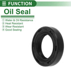Oil Seal for Various Models (14x22x5mm, NBR Rubber, High Pressure)