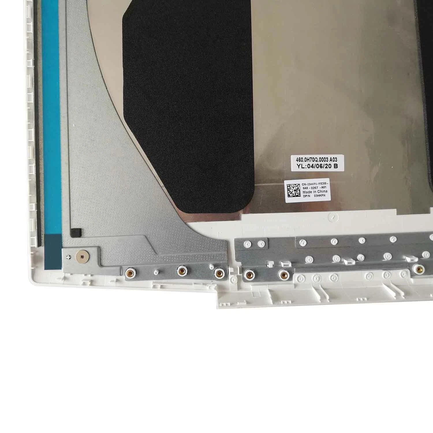 LCD Back Cover for Dell G3 15 3590 (2019–2019) 03HKFN Bezel Hinges Screws