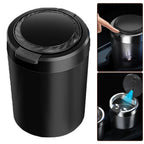 Smokeless Auto Ash Tray with Lid and LED Light for Universal Use (2010–2023)