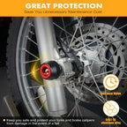 Front Axle Slider Protector for Honda XR650L (1993–2025)