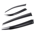 Set of 4 Rain Guard Window Sun Visors for Nissan Altima (2013–2018) Black