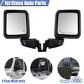 Set of 2 Power Heated Mirrors for Jeep Wrangler JL (2018–2021)