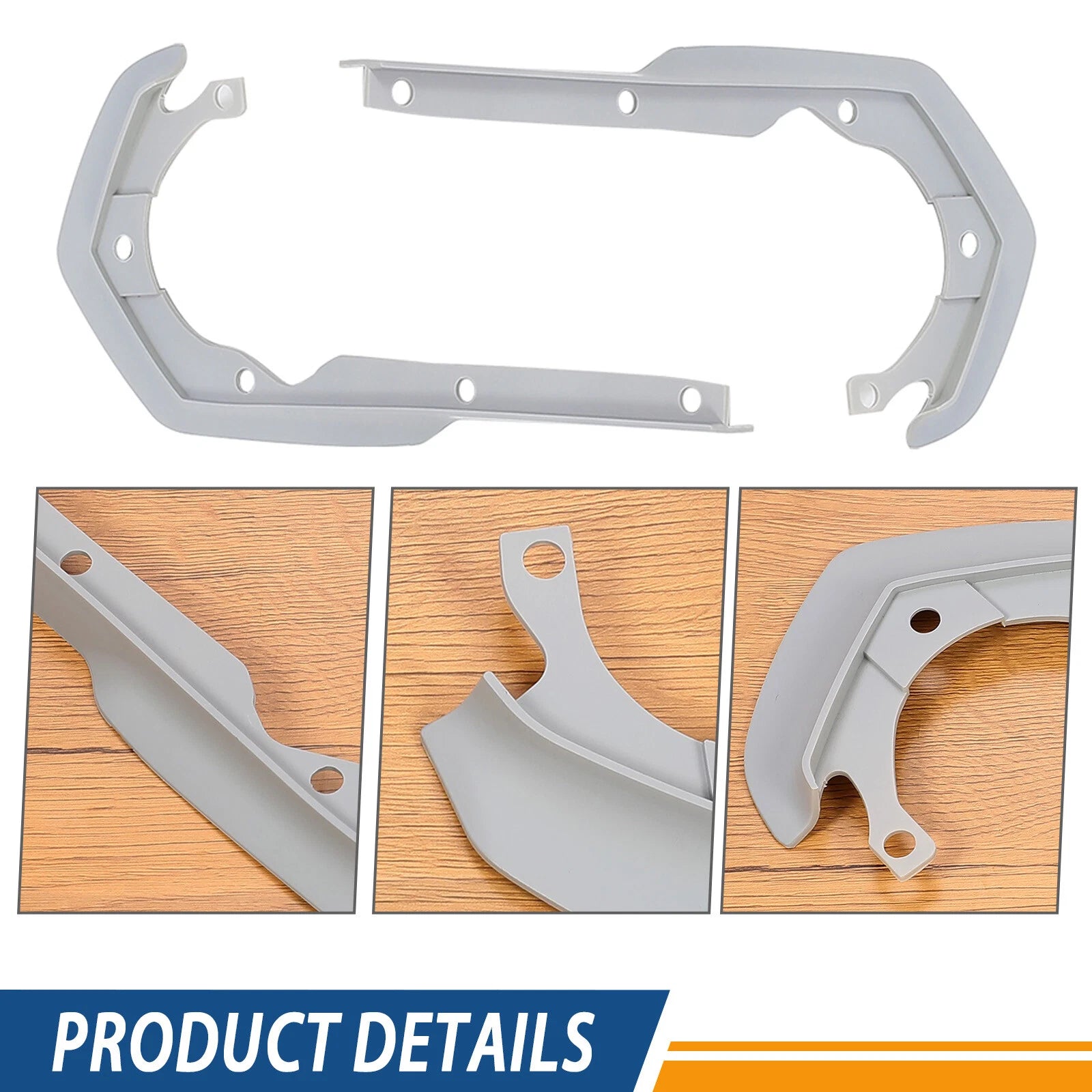 Set of 6 Painted Front Bumper Fillers for Cadillac Eldorado (1973–1974)