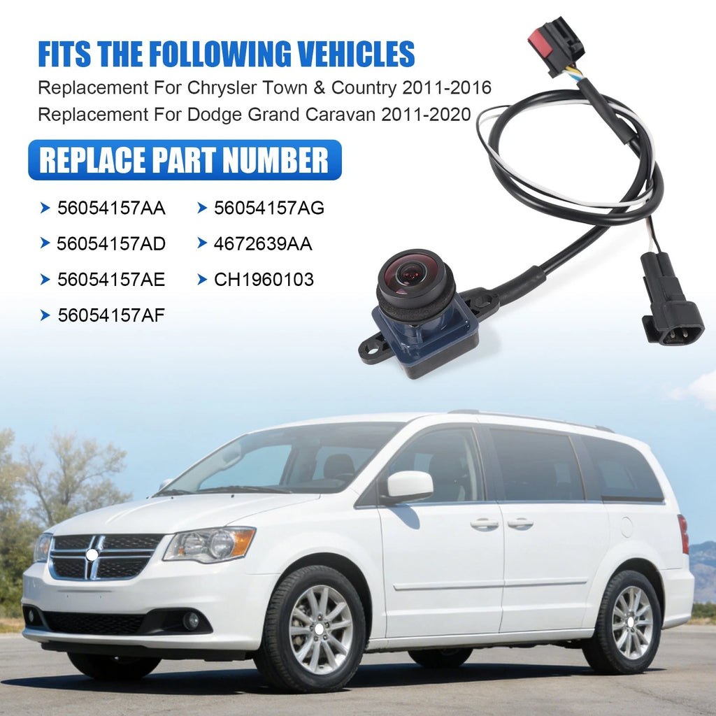 Rear View Backup Camera for Chrysler Town & Country (2011-2016)
