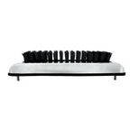 Stainless Nylon Shoe Boot Brush Scraper for Peterbilt Kenworth Freightliner