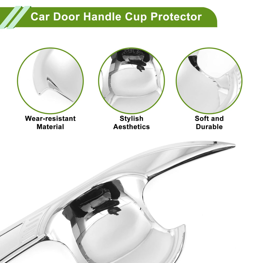 Chrome Door Handle Cup Protector for Toyota Camry 