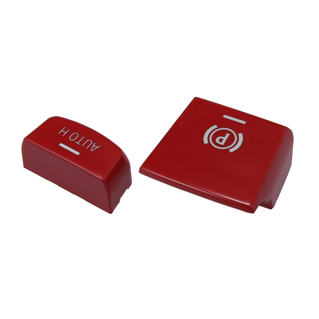 Set of 1 AUTO H Button Cover for BMW F01 F02 F12 F10 F07 (2008–2017) Red