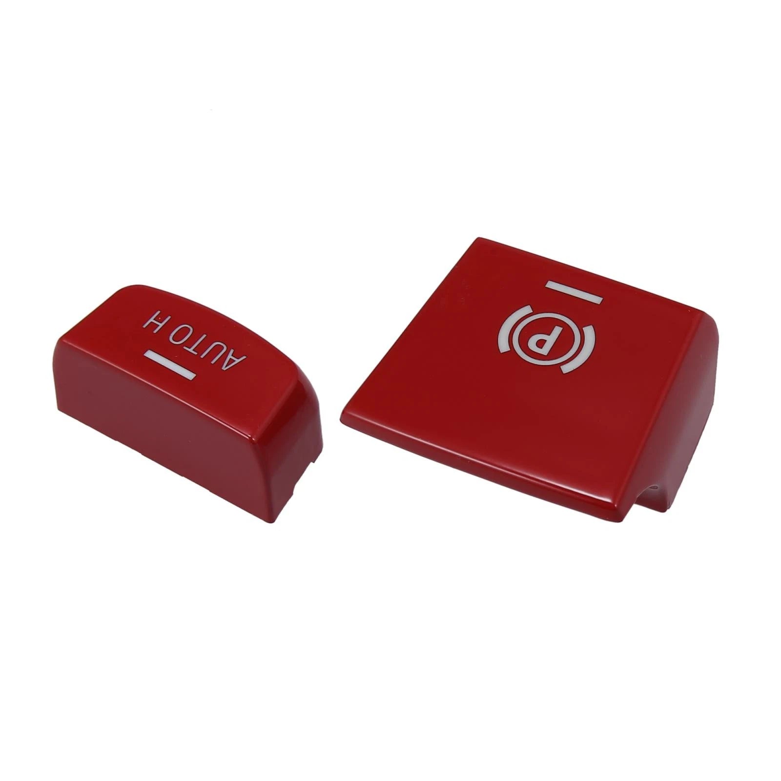 Set of 1 AUTO H Button Cover for BMW F01 F02 F12 F10 F07 (2008–2017) Red