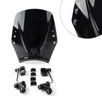 Universal Black Motorcycle Windshield Deflector