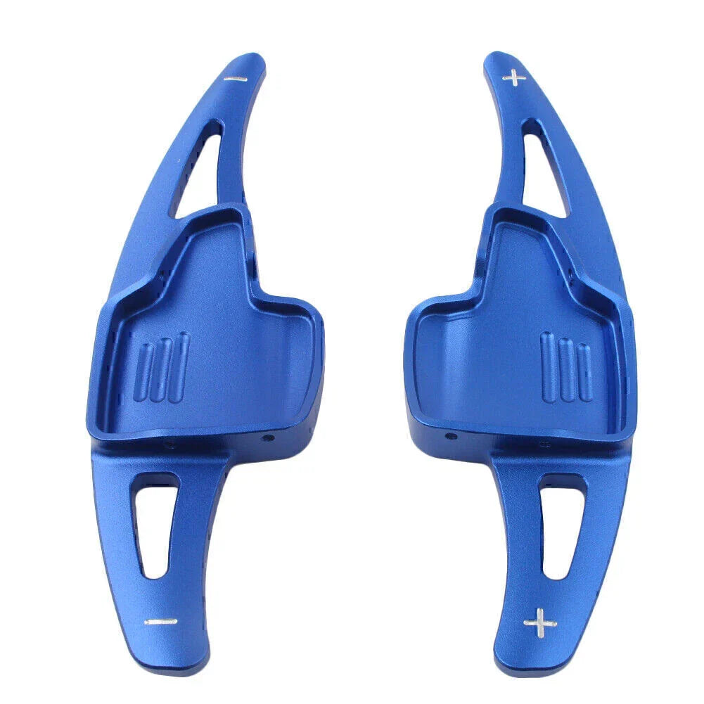 Blue Steering Wheel Shift Paddle Shifter Extension for Ford Focus, Escape (2012-2018)