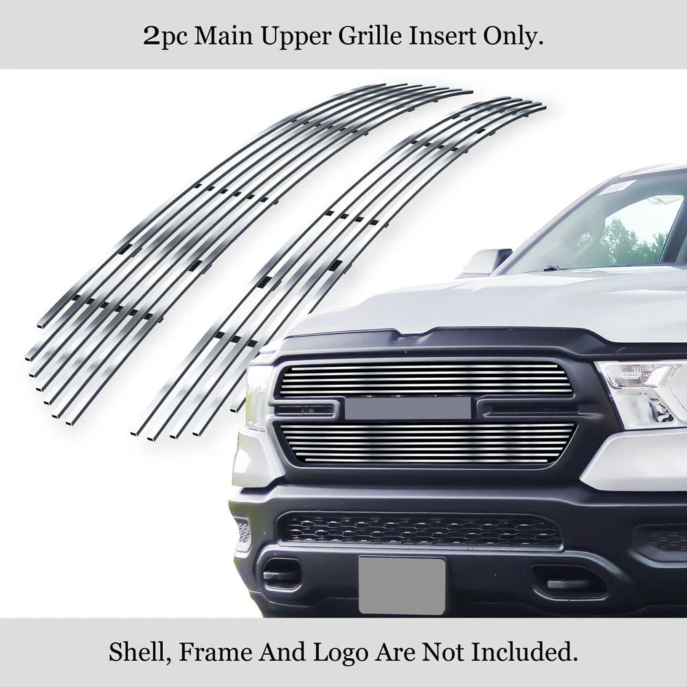 Stainless Chrome Billet Grille Insert for Ram 1500 Tradesman (2019-2024)