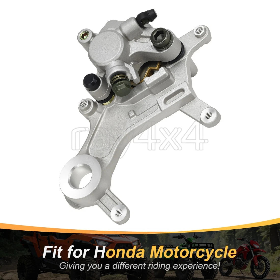 Rear Brake Caliper w/Pads for Honda CR 125R (1998–1999) #43150-KZ3-B01