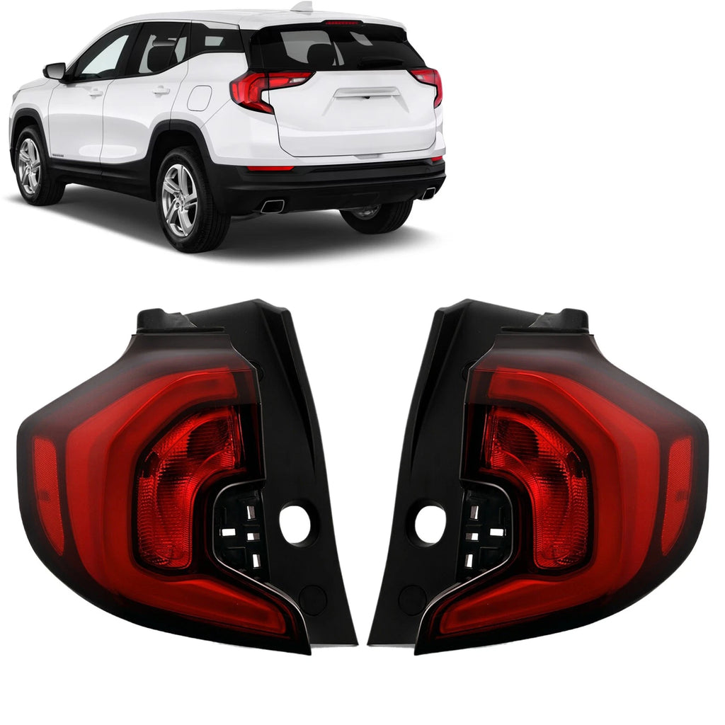 LED Tail Light for GMC Terrain SL/SLE/SLT (2018–2021) Outer Rear Left+Right Pair