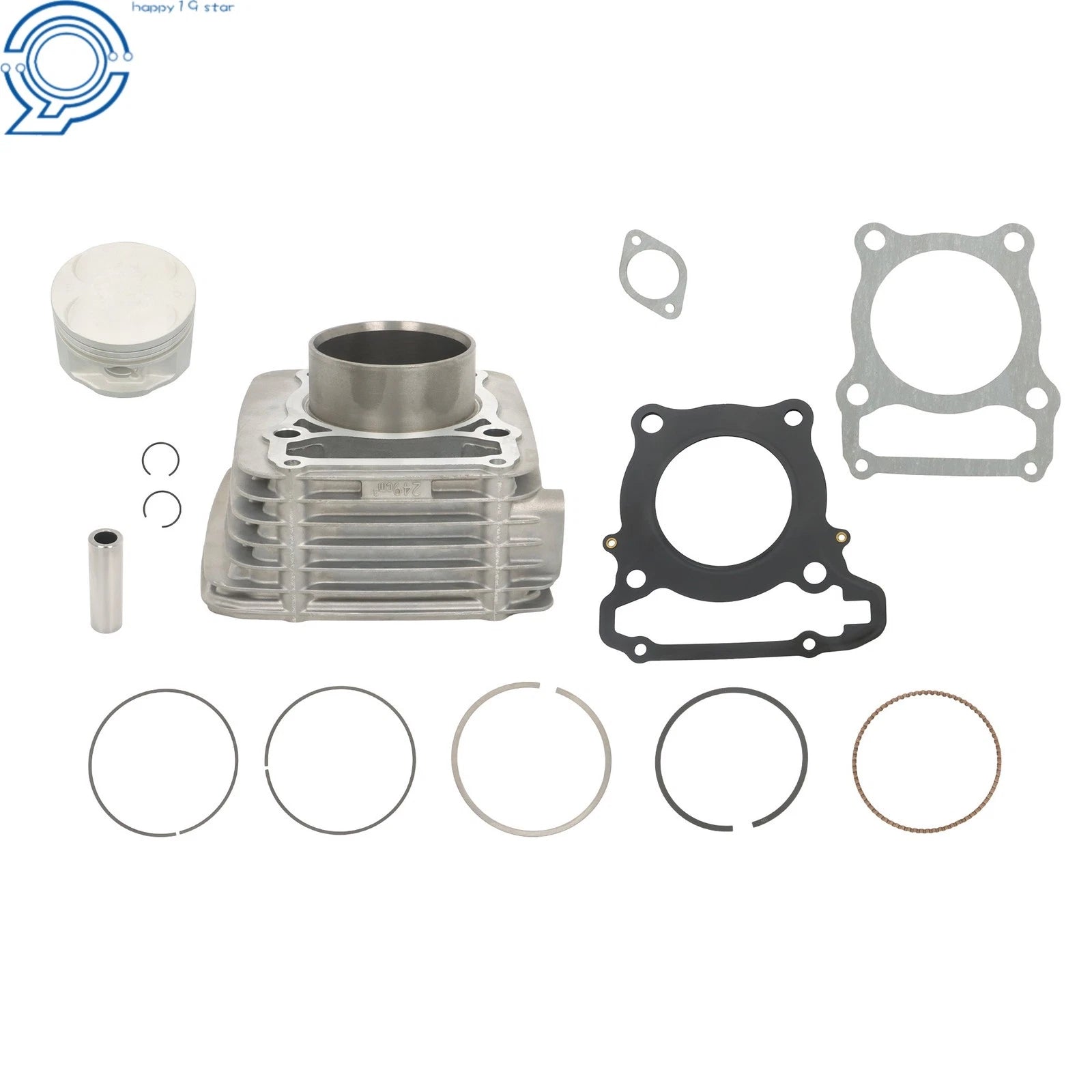 Cylinder Piston Gasket Kit for Honda CBX250, XR250, Tornado (2001–2008)